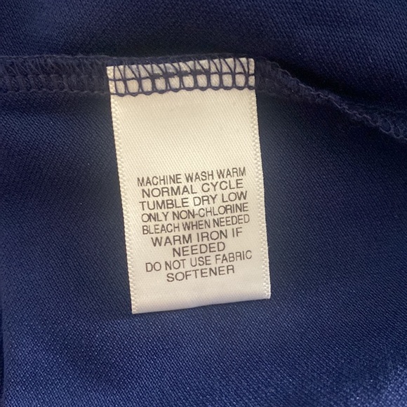 Polo Shirt DANIEL CREMIEUX NWT Signature Collection Performance Dark Blue SIZE M - Picture 10 of 10